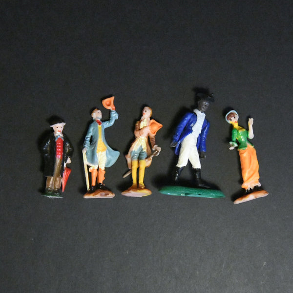 Mini Historical People Figurines - Set of 5