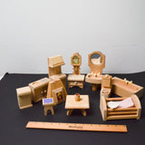 Miniature Wood Furniture Bundle