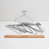 Miniature Heart Wire Hangers