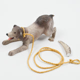 Dog on a Leash Toy - Broken Tail