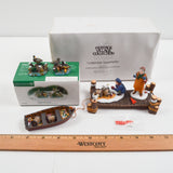 Miniature Lobster Trapper + Duck Figurines