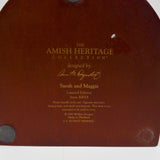 The Amish Heritage Collection - "Sarah and Maggie" Statue - Missing Book in Hands
