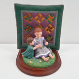 The Amish Heritage Collection - "Sarah and Maggie" Statue - Missing Book in Hands