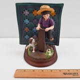 The Amish Heritage Collection - "Aaron and Caleb" Statue
