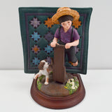 The Amish Heritage Collection - "Aaron and Caleb" Statue
