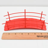 Miniature Red Wooden Bridge