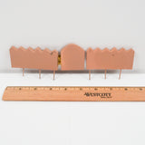 Miniature Wood-Style Gated Fence