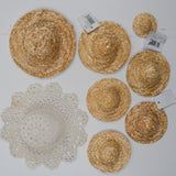 Miniature Straw Hat Bundle