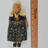 Blonde Milkmaid Dress