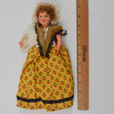 Redhead Doll in Yellow Dress