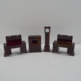 Miniature Wooden Dollhouse Furniture