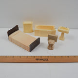 Miniature Bathroom + Bedroom Furniture