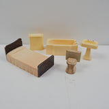 Miniature Bathroom + Bedroom Furniture