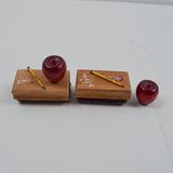 Miniature School Desks
