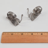 Metal Fork Sculpture Snails