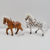 Brown + Spotted Toy Horses