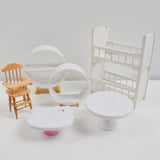 White Dollhouse Furniture