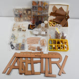 Miniature Ship + Furniture Building Supplies + Wooden Letters