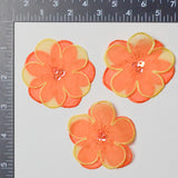 Yellow + Orange Flower Patches - Set of 3 Default Title