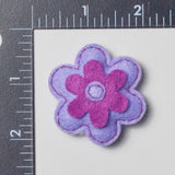 Purple Felt Stuffed Flower Default Title