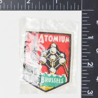 Brussels Atomium Vintage Printed Patch