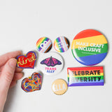 LGBTQIA+ Themed Pins