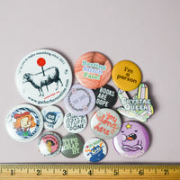 Assorted Pin + Button Bundle