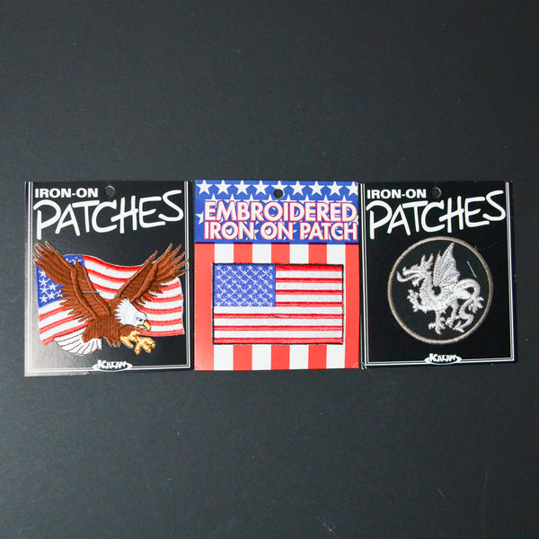 Iron-On Patches - Set of 3