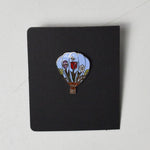 Floral Hot Air Balloon Pin