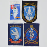 Greenland Woven Patches - Set of 4