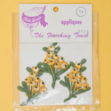 Cloth World Vintage Yellow Flower Appliqués