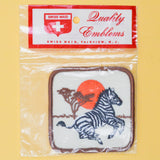 Swiss Maid Quality Emblems Zebra Patch