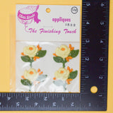 Cloth World Vintage Yellow Flower Appliqués