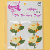 Cloth World Vintage Yellow Flower Appliqués