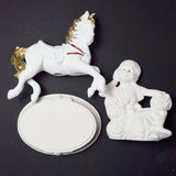 Plaster Paintable Figurines - Set of 3 Default Title