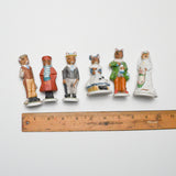 Franklin Miniature Mouse Porcelain Figurines - Bundle of 6