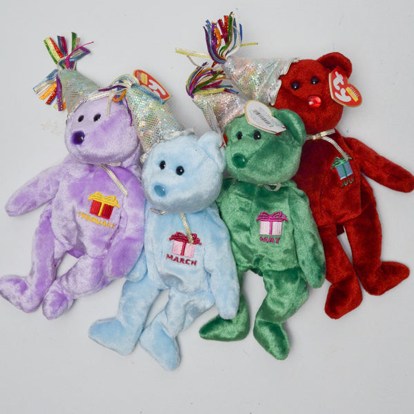Beanie Baby Birthday Bears Set of – Make Mend