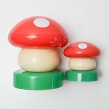 Mushroom Push Lights (Not Working) - Set of 2