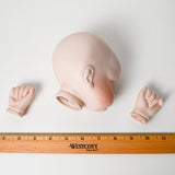 Sugar Britches Reproduction 1987 Baby Doll Head + Hands