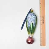 Smith + Hawken Hyacinth Glass Ornament