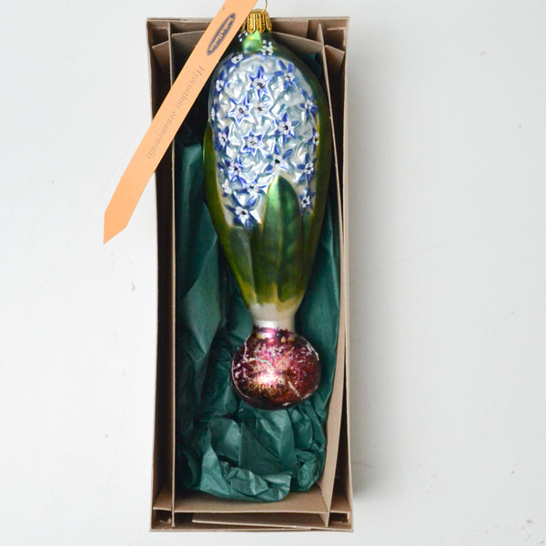 Smith + Hawken Hyacinth Glass Ornament