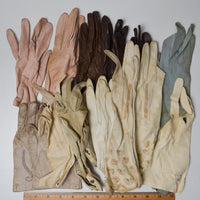 Vintage Leather Glove Bundle