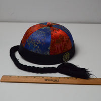 Hat with Yarn Adornment