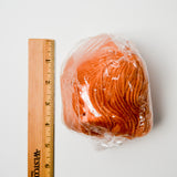 Orange Yarn Hair Doll Head + Hands