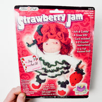 Strawberry Jam Doll Head + Hands