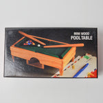 Claybrooke Mini Wood Pool Table Default TItle