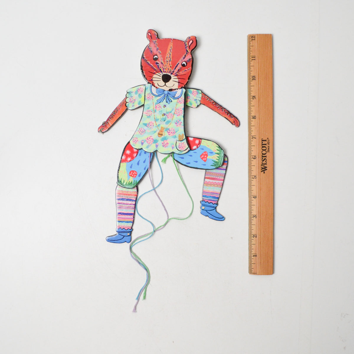Eeboo Pull String Chipmunk Puppet – Make & Mend
