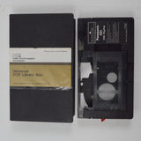 Universal VCR Library Box + One VHS Tape