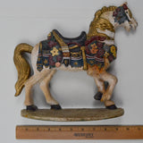 Cast Iron Horse Figurine Bookend or Doorstop - Heavy!