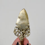 Decorative Metal Serving Tongs